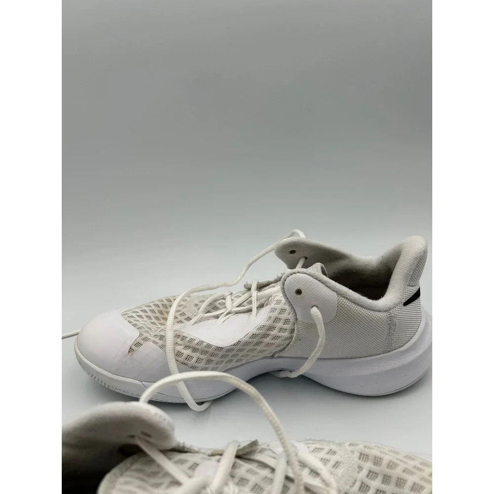 Nike Zoom Hyperspeed Court Womens 9.5 Volleyball Shoes White Black CI2963-100